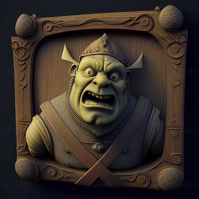 3D model Shrek 2 (STL)